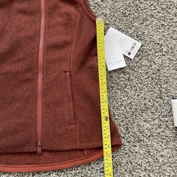 Athleta Stroll Fleece Moto Vest - M - Picture 10 of 10